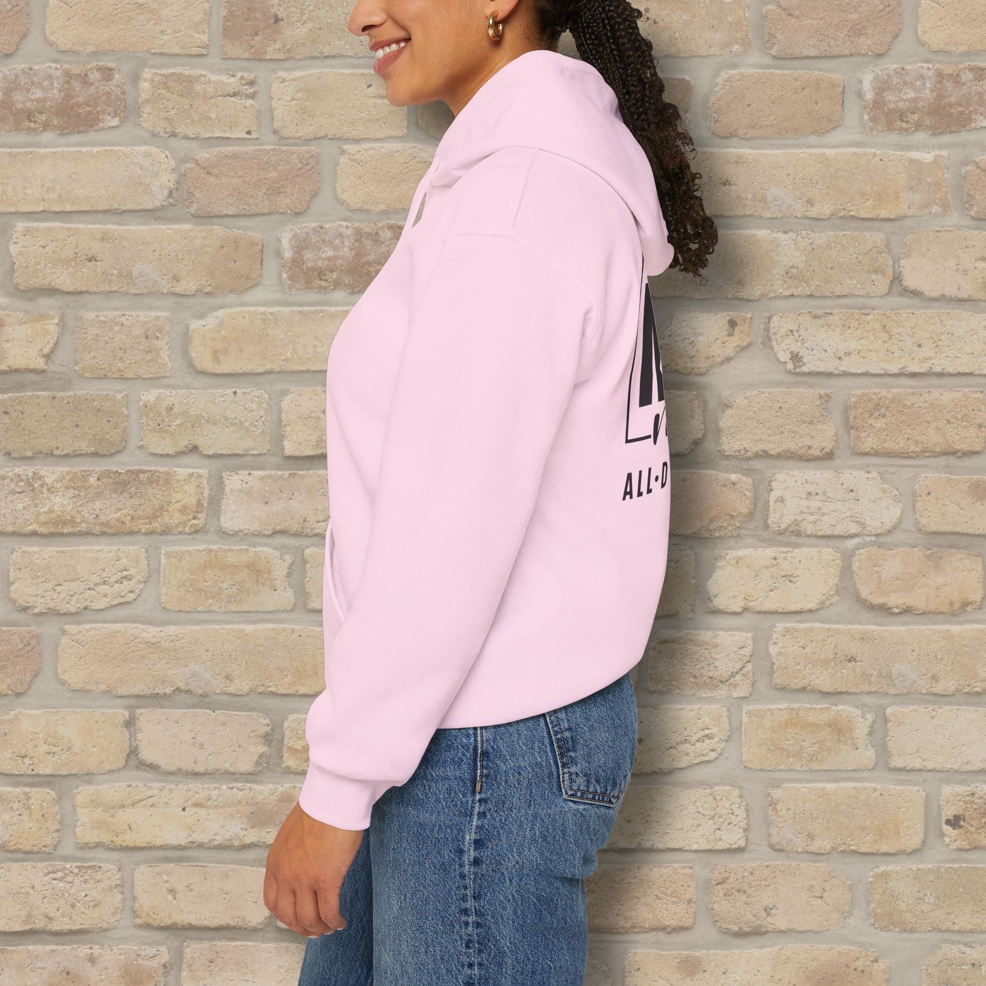 Mostly Text Mom Mode Pullover Hoodie - Vibrant Styles