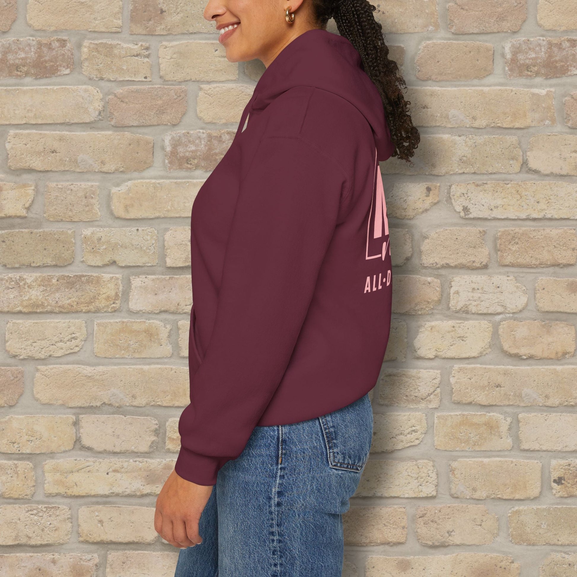 Mostly Text Mom Mode Pullover Hoodie - Vibrant Styles