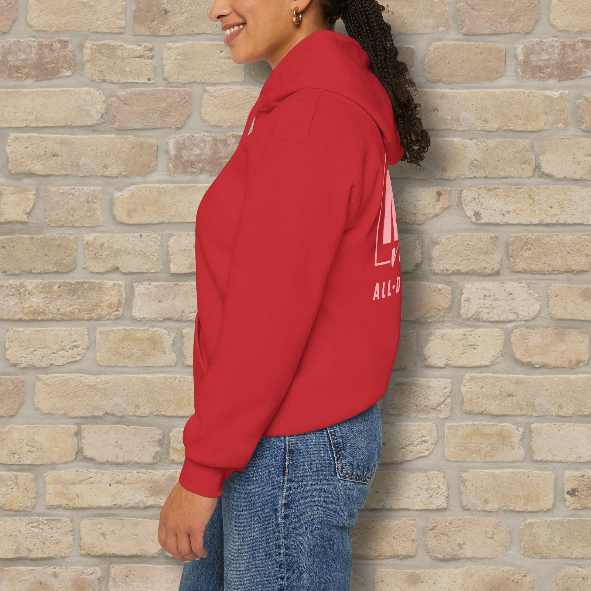 Mostly Text Mom Mode Pullover Hoodie - Vibrant Styles