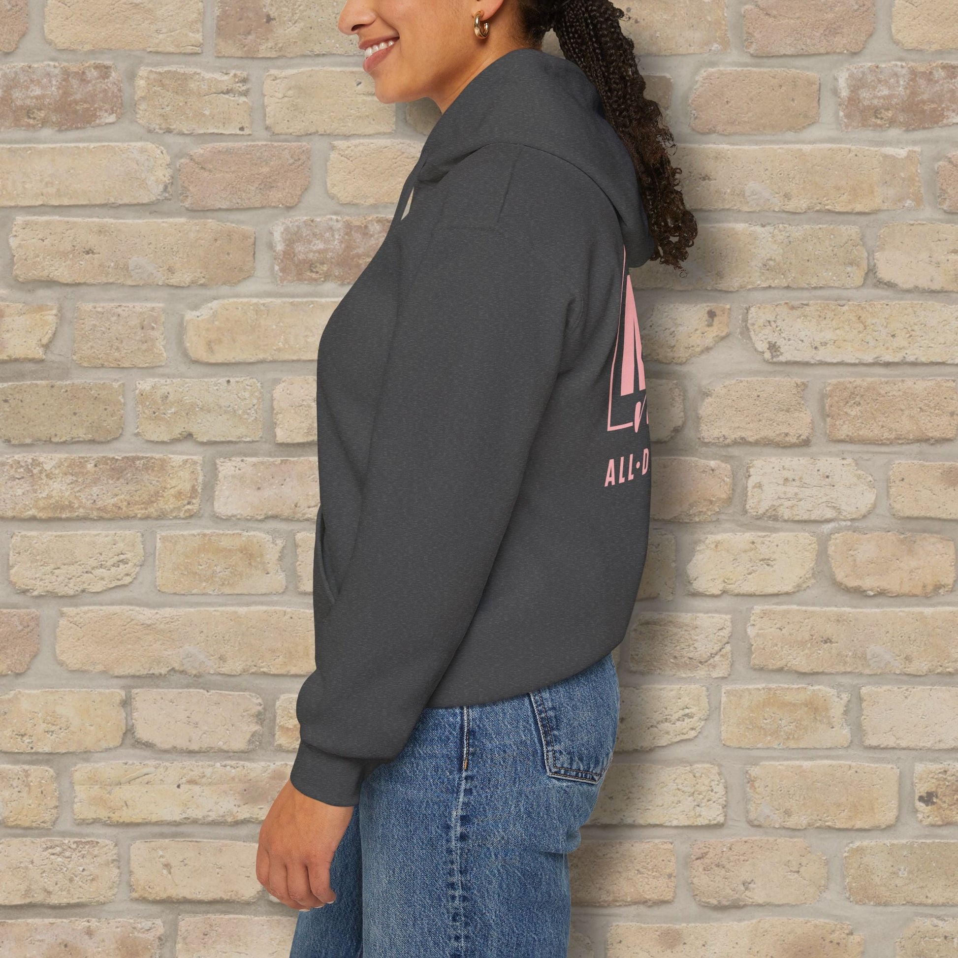 Mostly Text Mom Mode Pullover Hoodie - Vibrant Styles