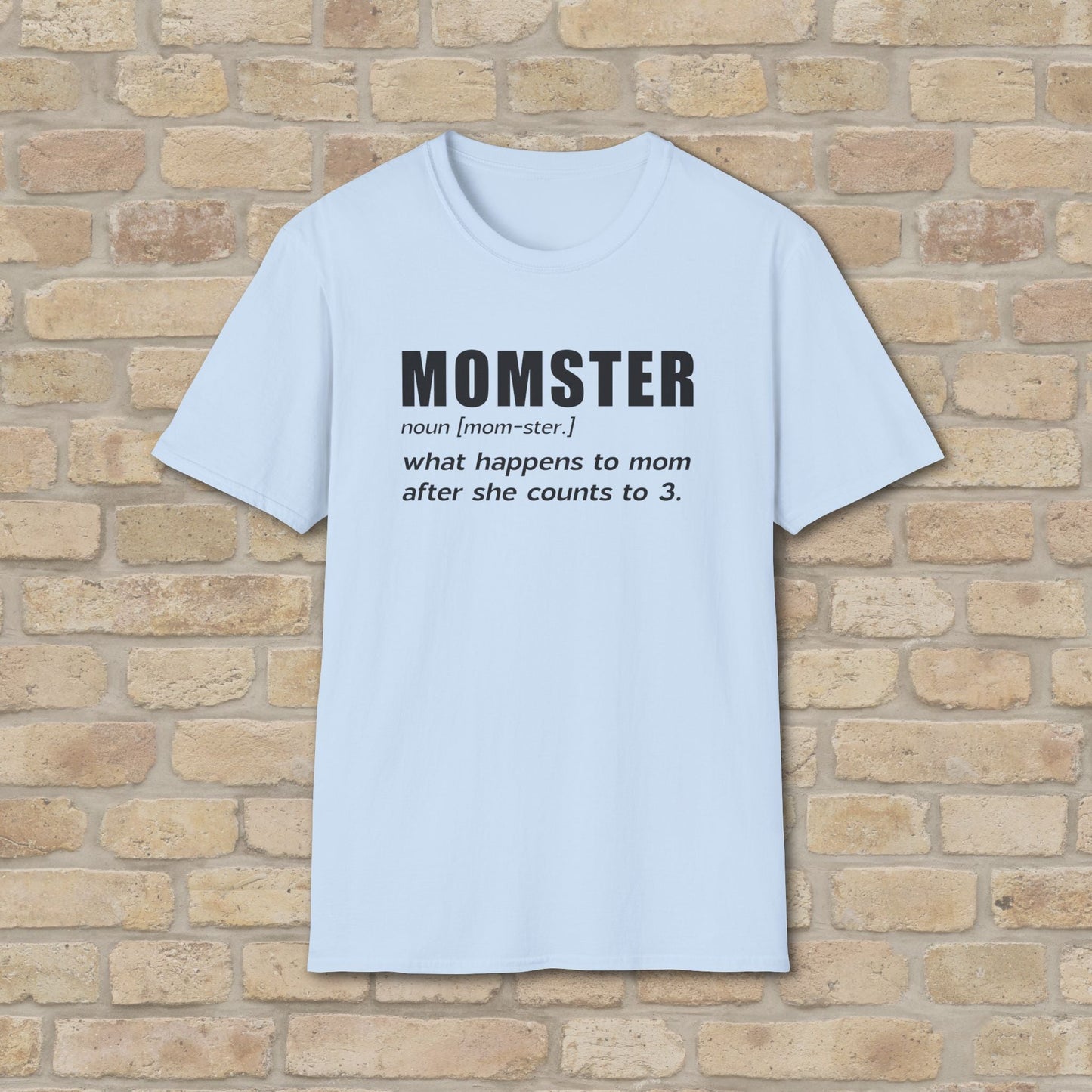 Text Only Mom - ster Defined Tee - Vibrant Styles