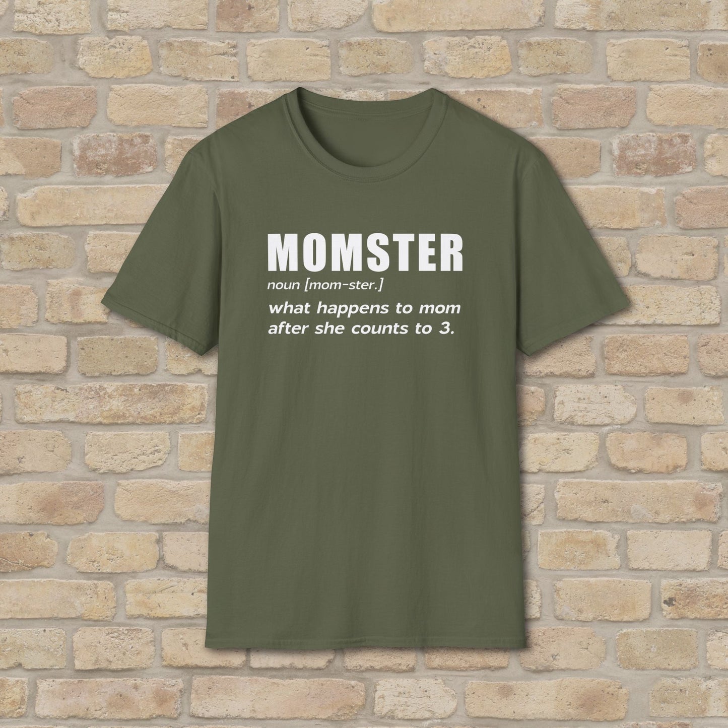 Text Only T-Shirts Mom - ster Defined Tee - Vibrant Styles