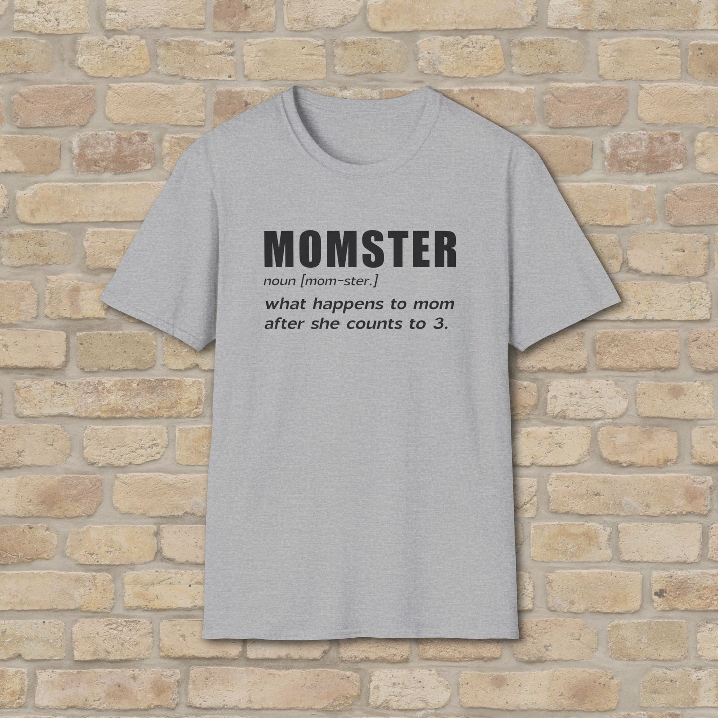 Text Only Mom - ster Defined Tee - Vibrant Styles