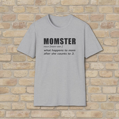 Text Only Mom - ster Defined Tee - Vibrant Styles