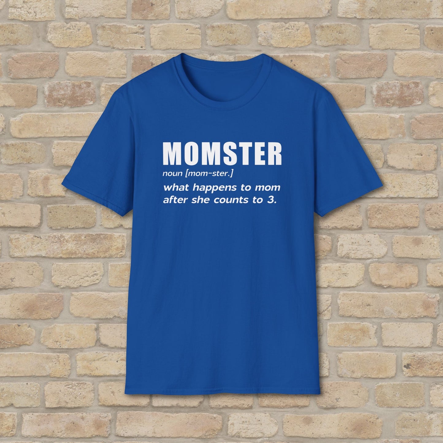 Text Only Mom - ster Defined Tee - Vibrant Styles