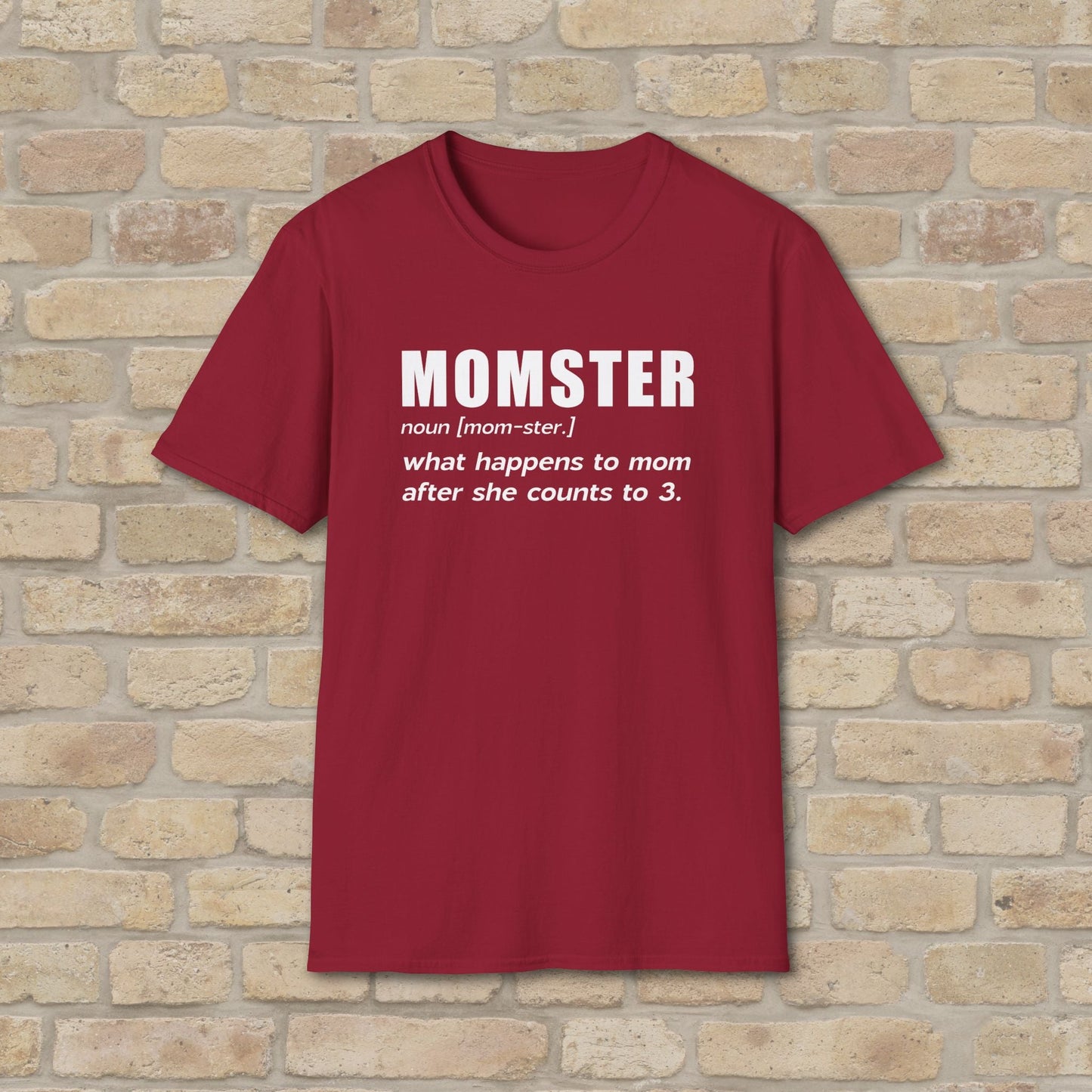 Text Only T-Shirts Mom - ster Defined Tee - Vibrant Styles