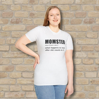 Text Only Mom - ster Defined Tee - Vibrant Styles