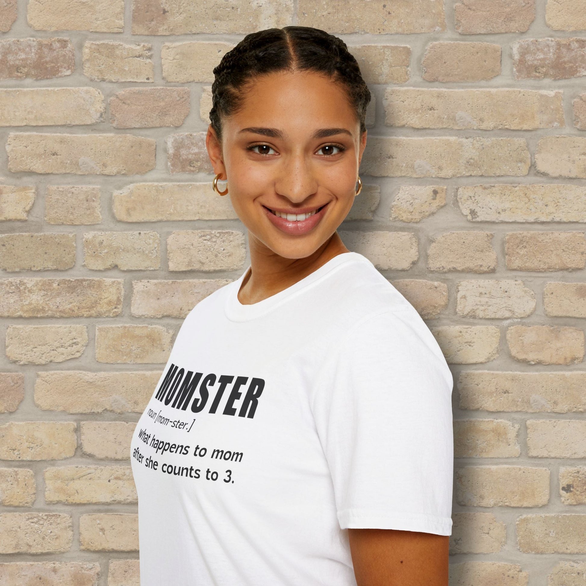 Text Only Mom - ster Defined Tee - Vibrant Styles