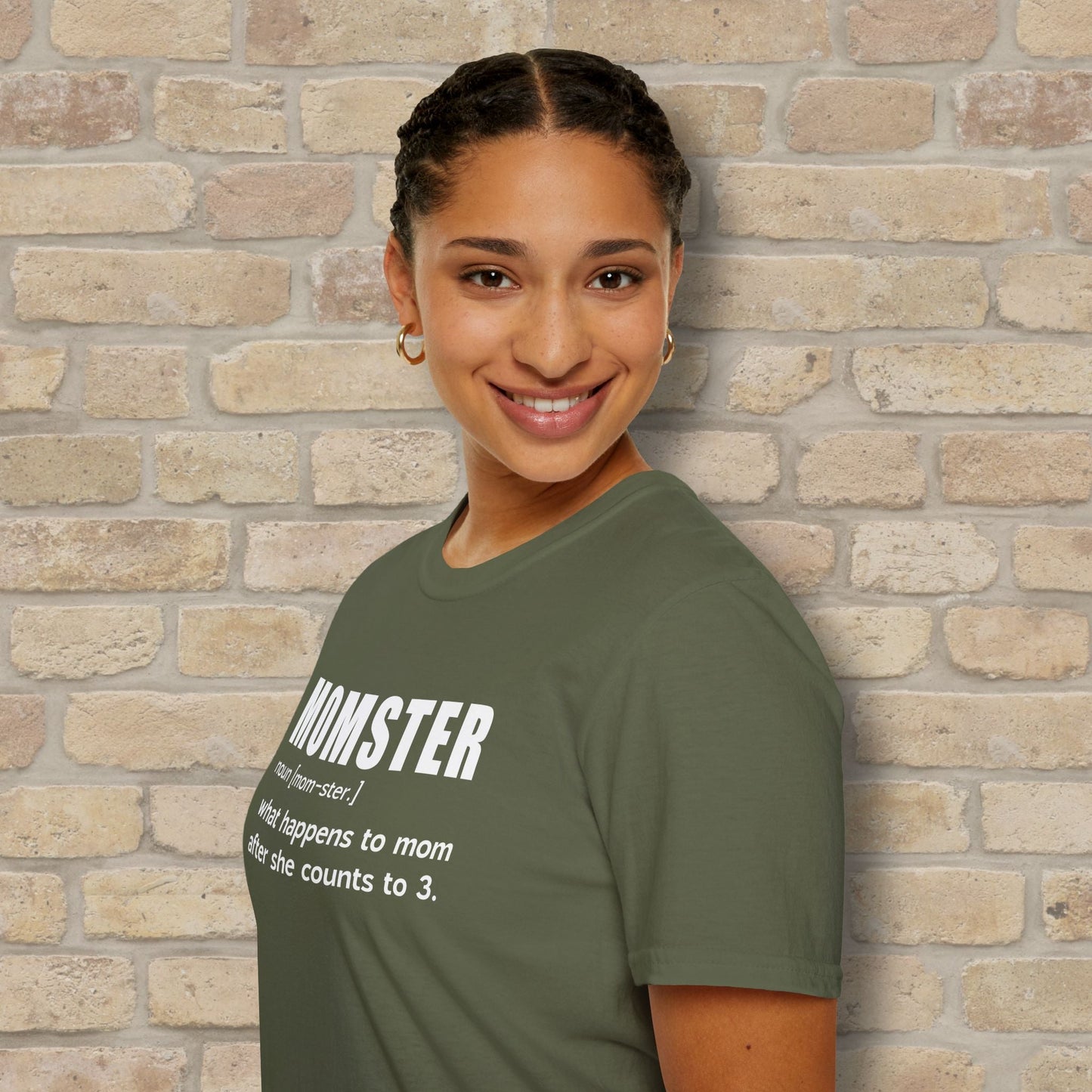 Text Only Mom - ster Defined Tee - Vibrant Styles
