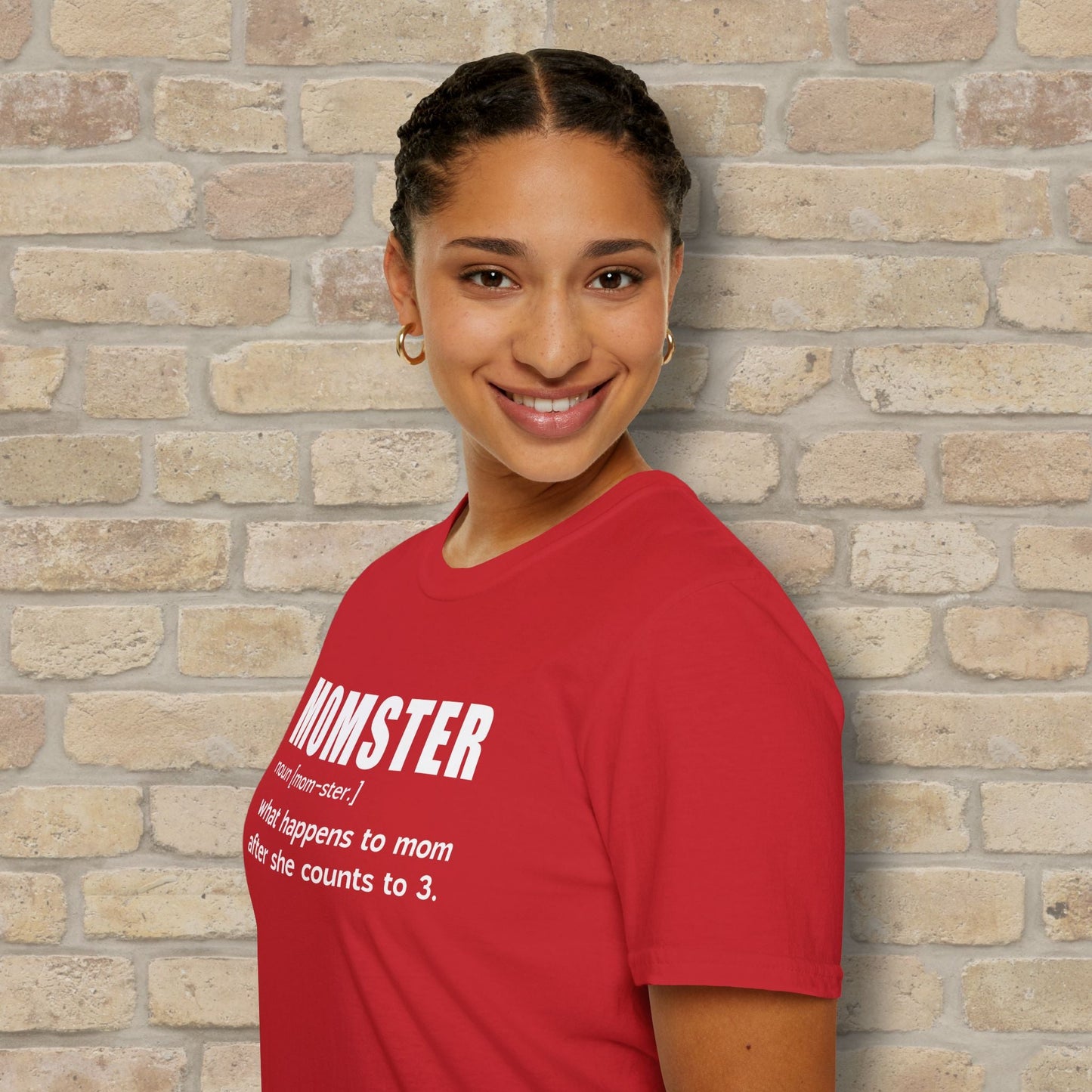 Text Only Mom - ster Defined Tee - Vibrant Styles