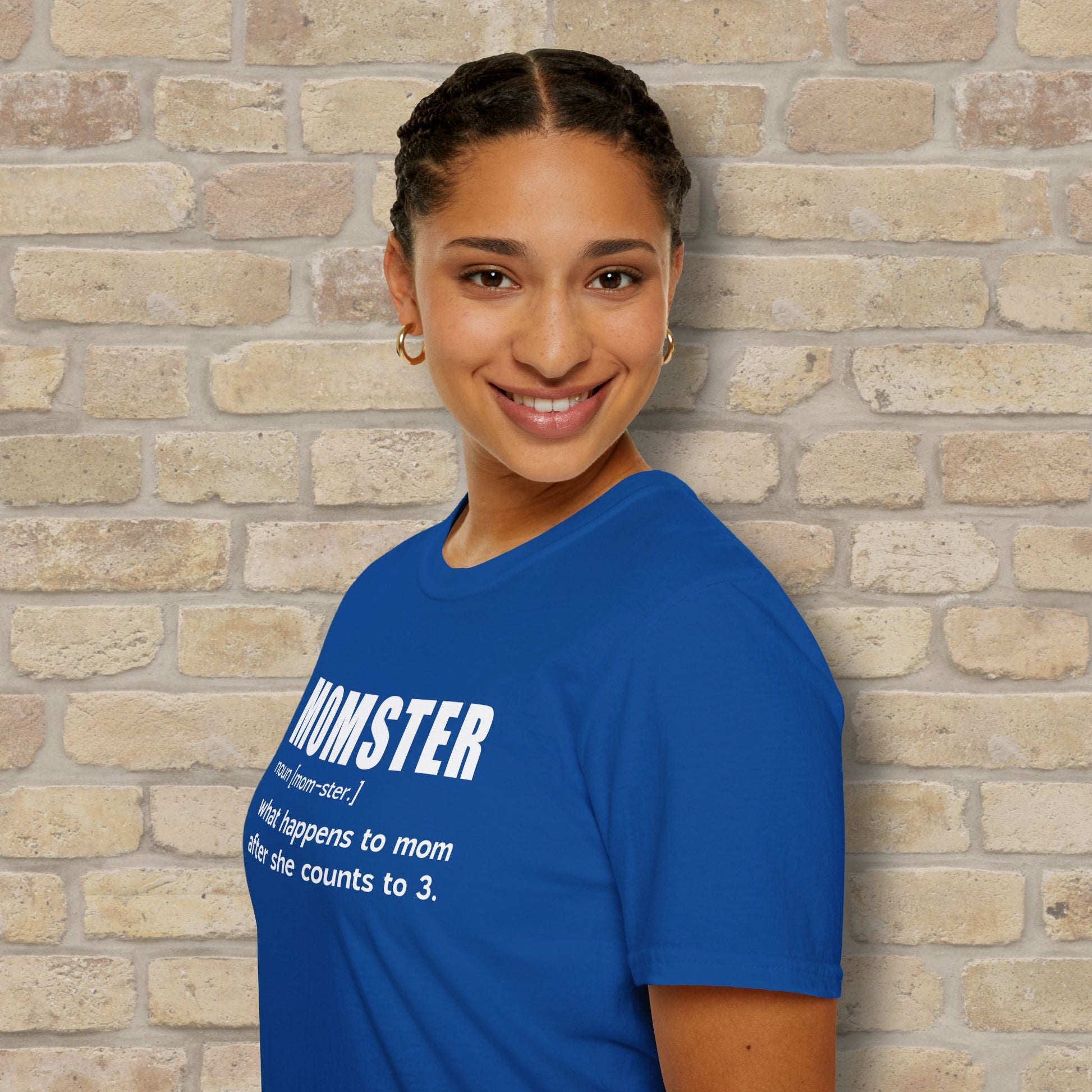Text Only T-Shirts Mom - ster Defined Tee - Vibrant Styles