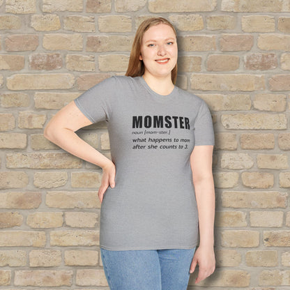 Text Only Mom - ster Defined Tee - Vibrant Styles