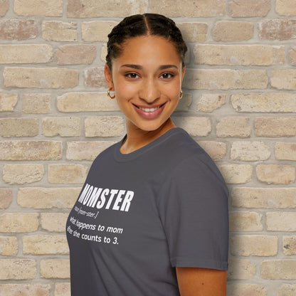 Text Only Mom - ster Defined Tee - Vibrant Styles