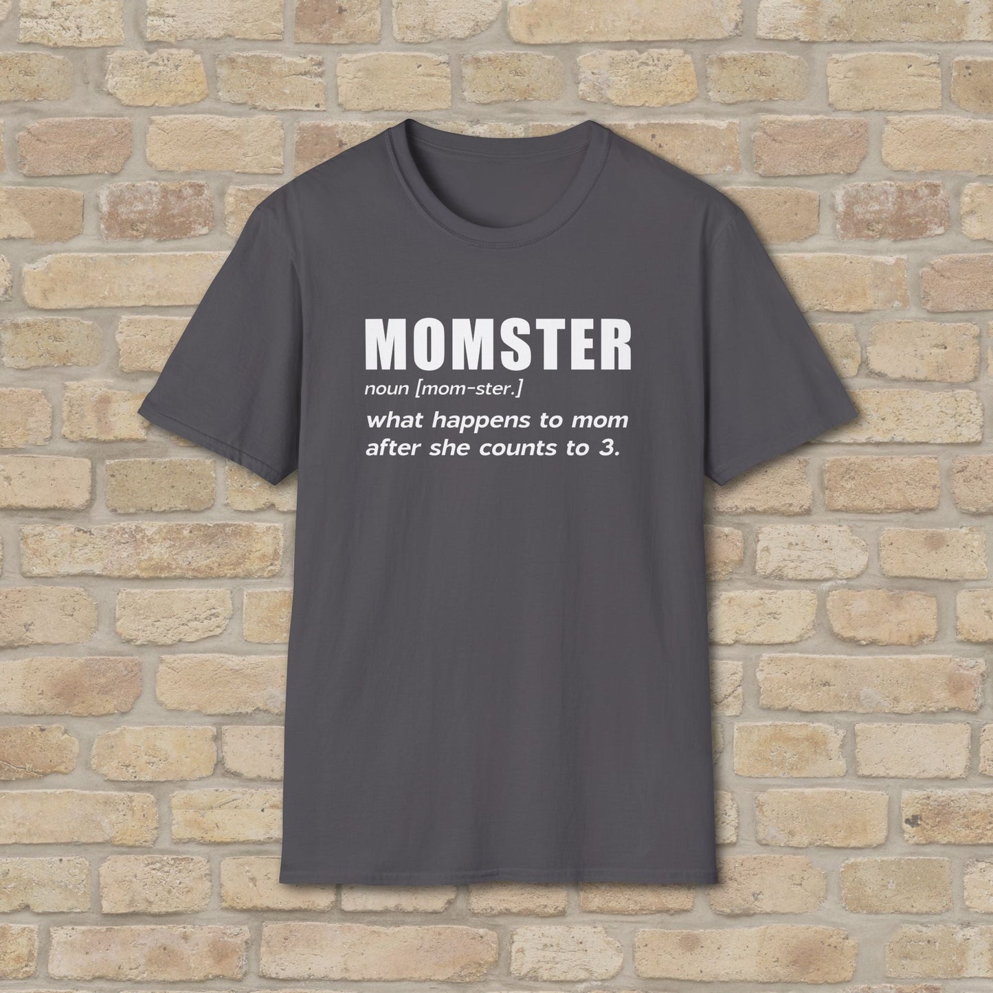 Text Only T-Shirts Mom - ster Defined Tee - Vibrant Styles