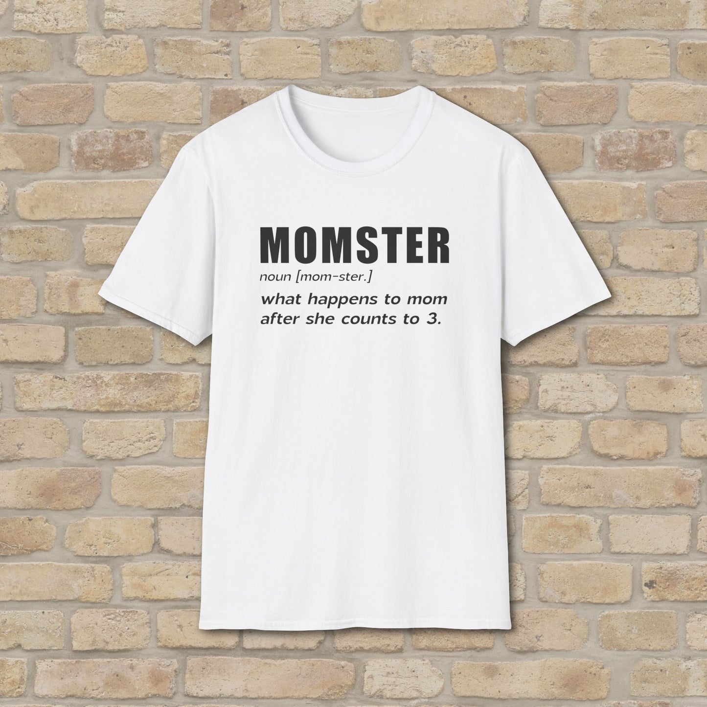 Text Only Mom - ster Defined Tee - Vibrant Styles