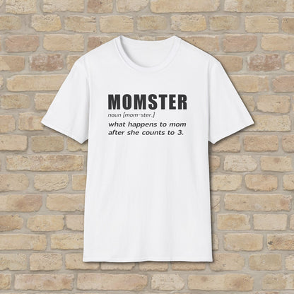 Text Only Mom - ster Defined Tee - Vibrant Styles