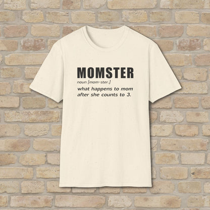 Text Only T-Shirts Mom - ster Defined Tee - Vibrant Styles