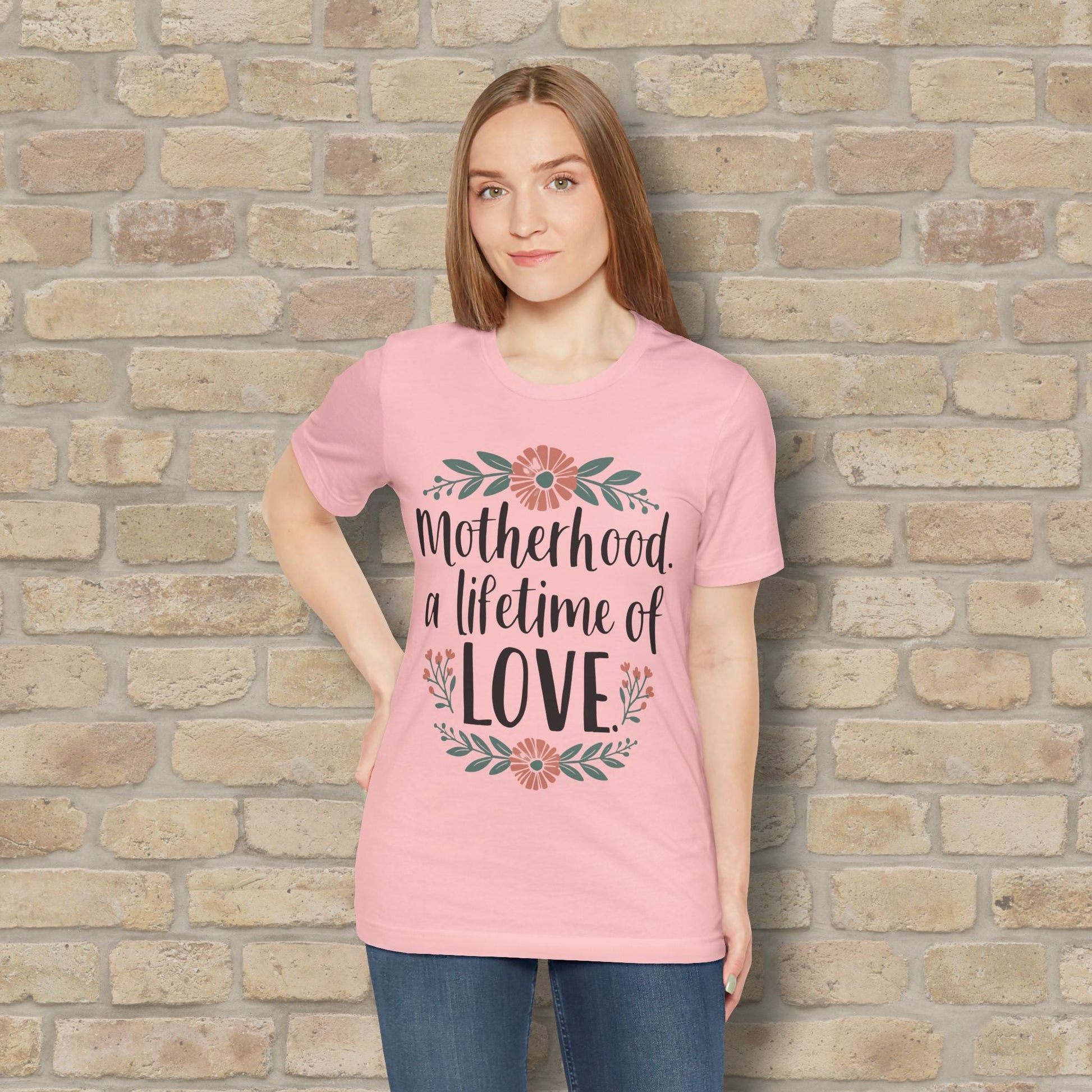 Graphic & Text T-Shirts Motherhood – A Lifetime of Love Tee - Vibrant Styles