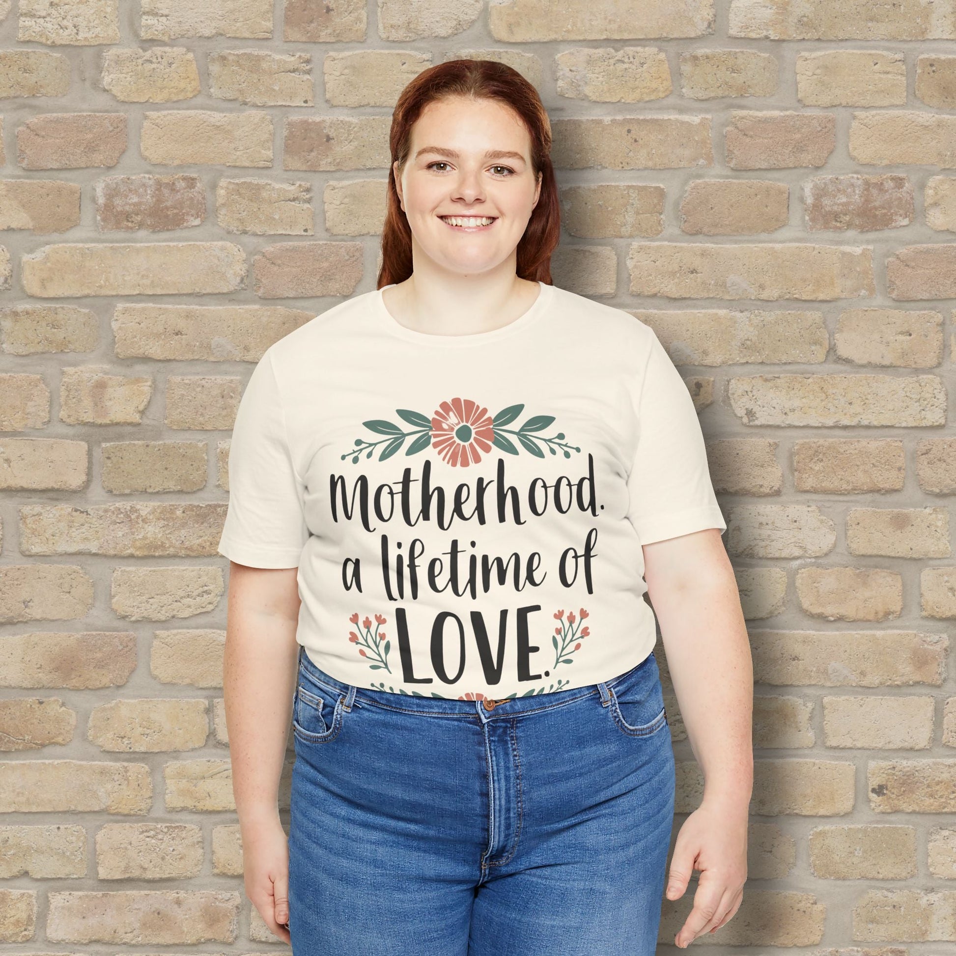 Graphic & Text T-Shirts Motherhood – A Lifetime of Love Tee - Vibrant Styles