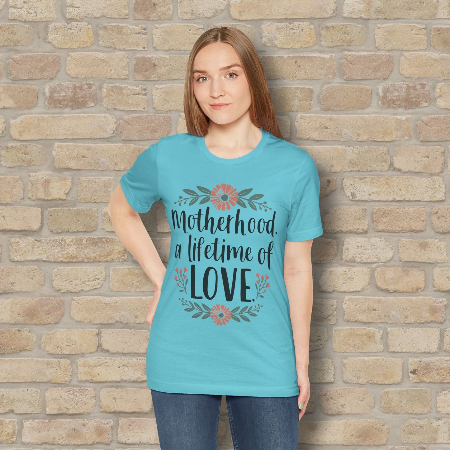 Graphic & Text T-Shirts Motherhood – A Lifetime of Love Tee - Vibrant Styles