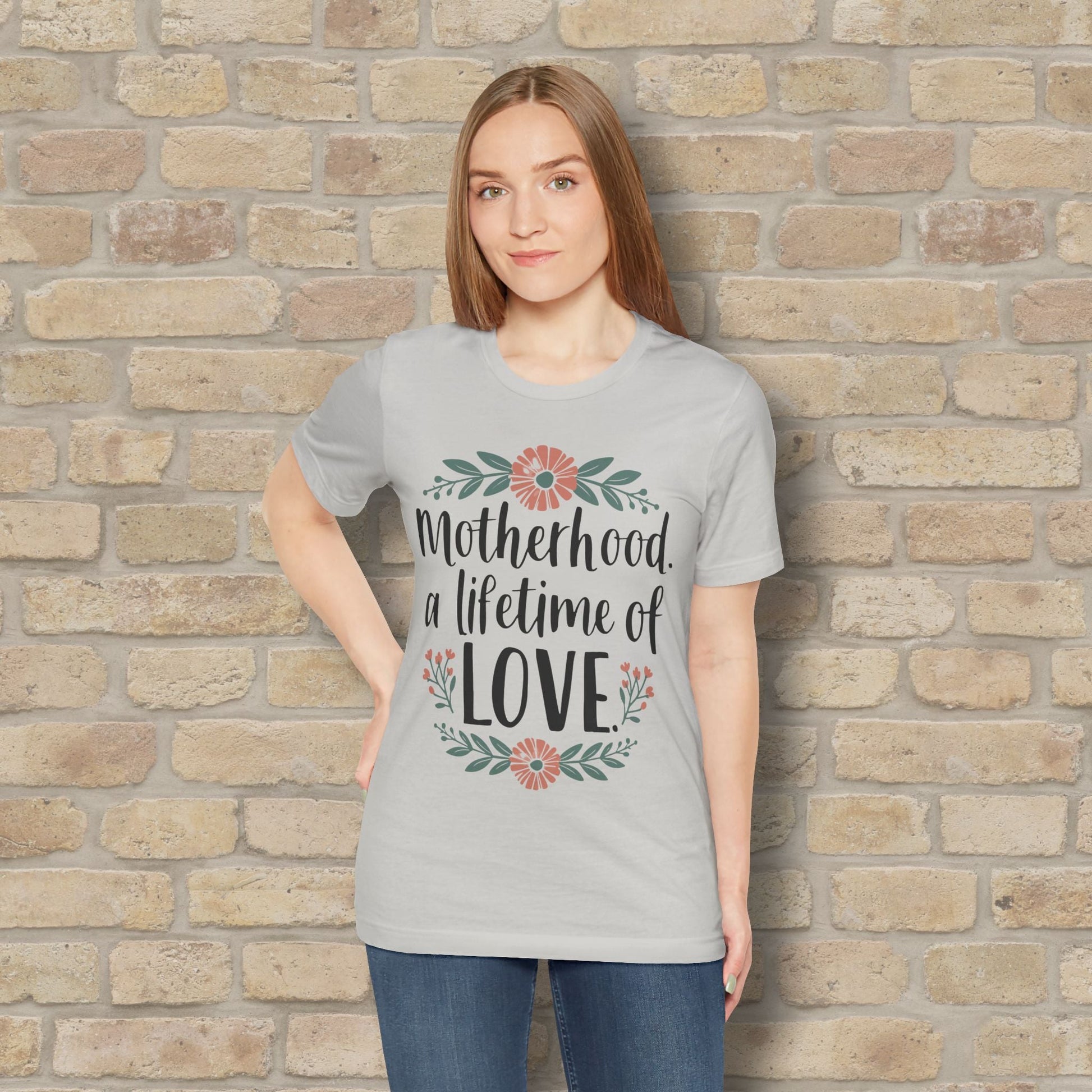 Graphic & Text T-Shirts Motherhood – A Lifetime of Love Tee - Vibrant Styles