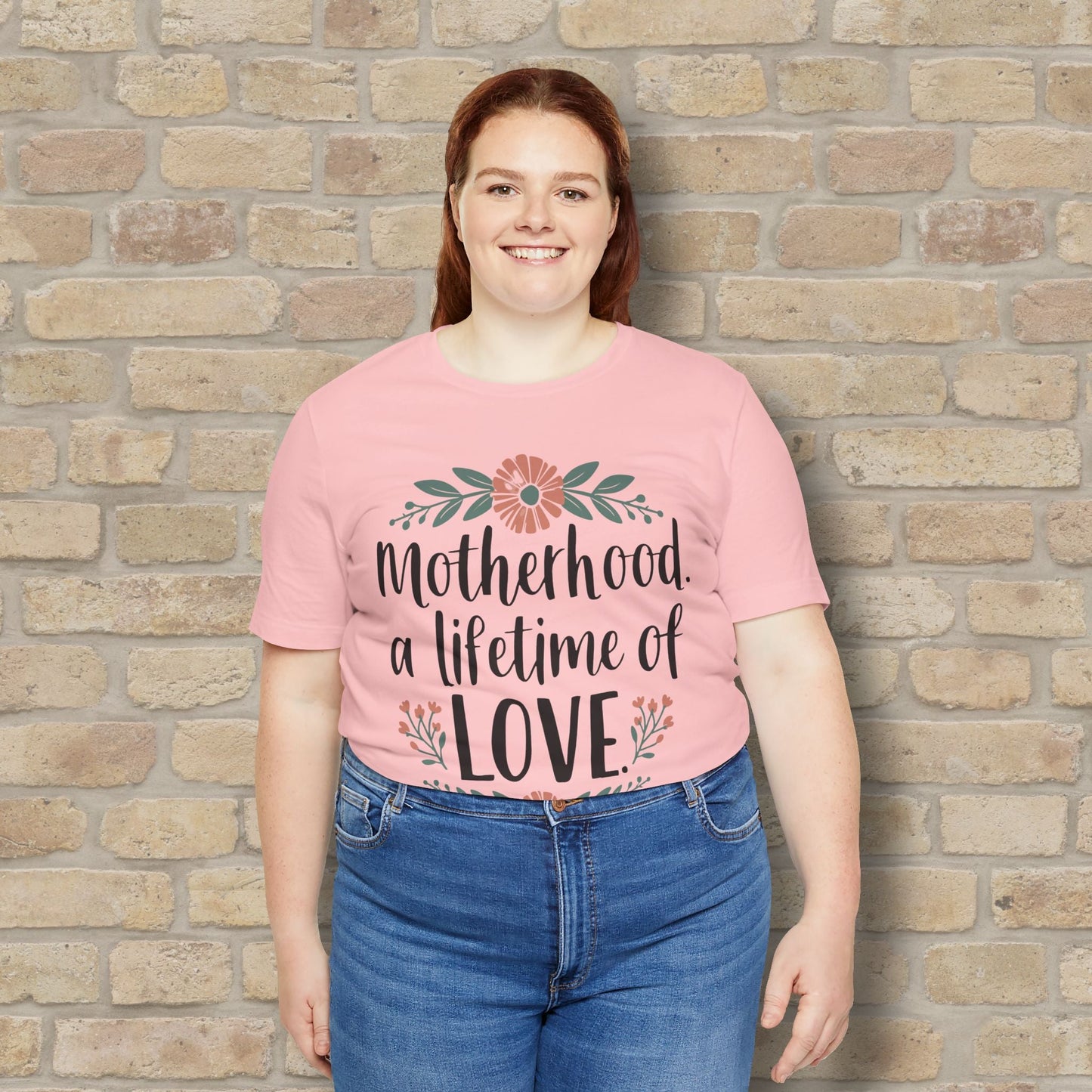 Graphic & Text T-Shirts Motherhood – A Lifetime of Love Tee - Vibrant Styles