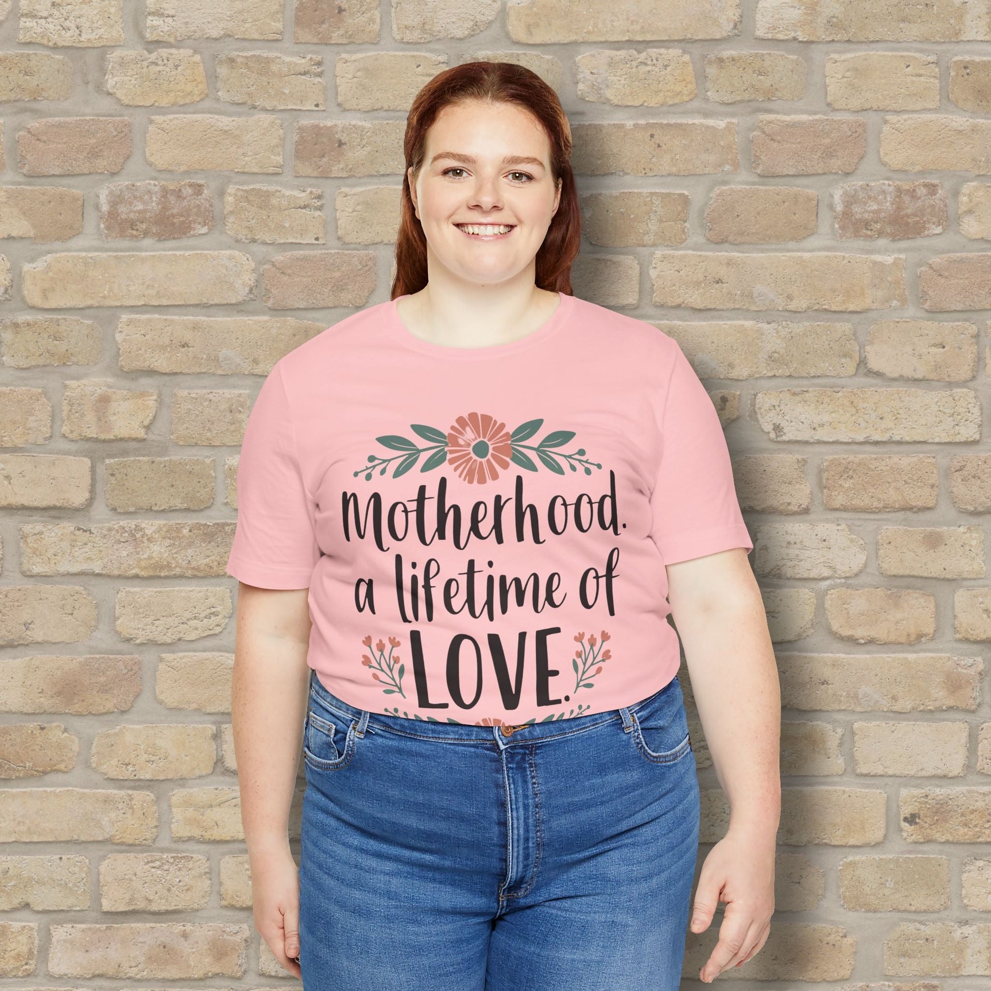 Graphic & Text T-Shirts Motherhood – A Lifetime of Love Tee - Vibrant Styles