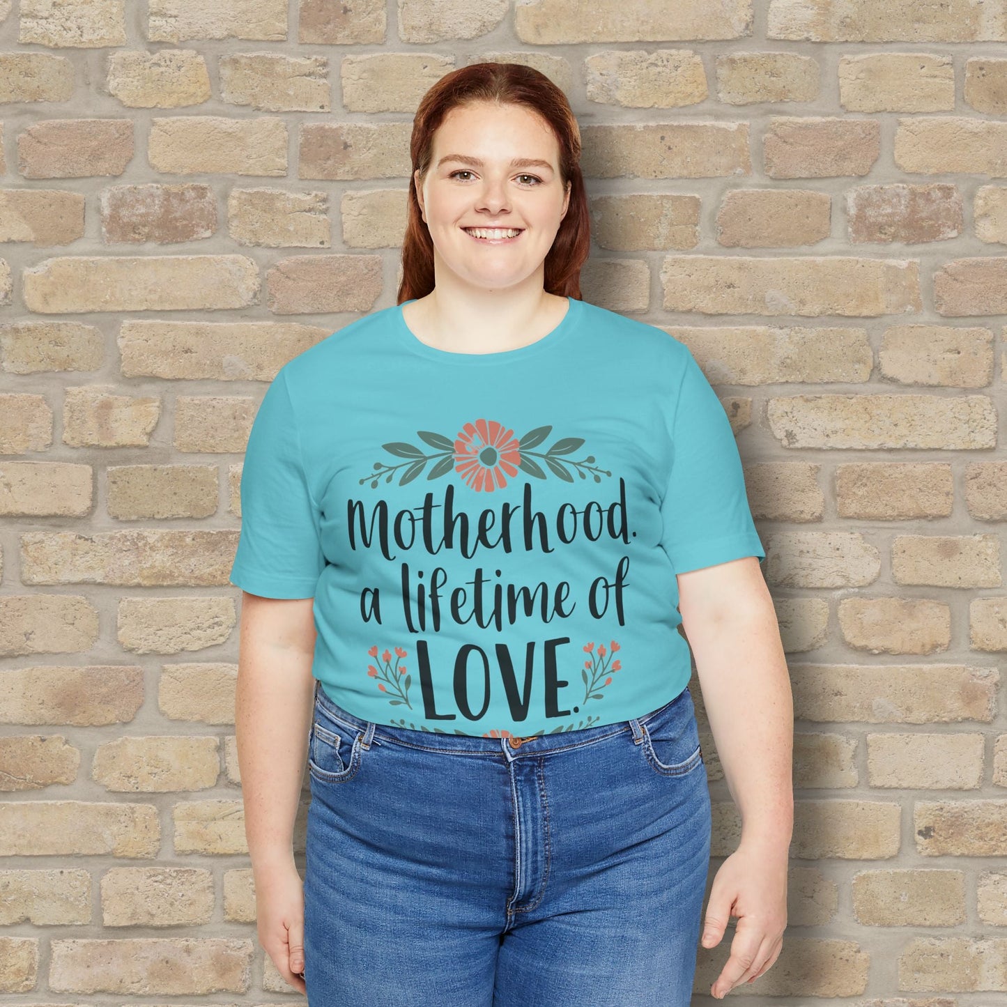 Graphic & Text T-Shirts Motherhood – A Lifetime of Love Tee - Vibrant Styles