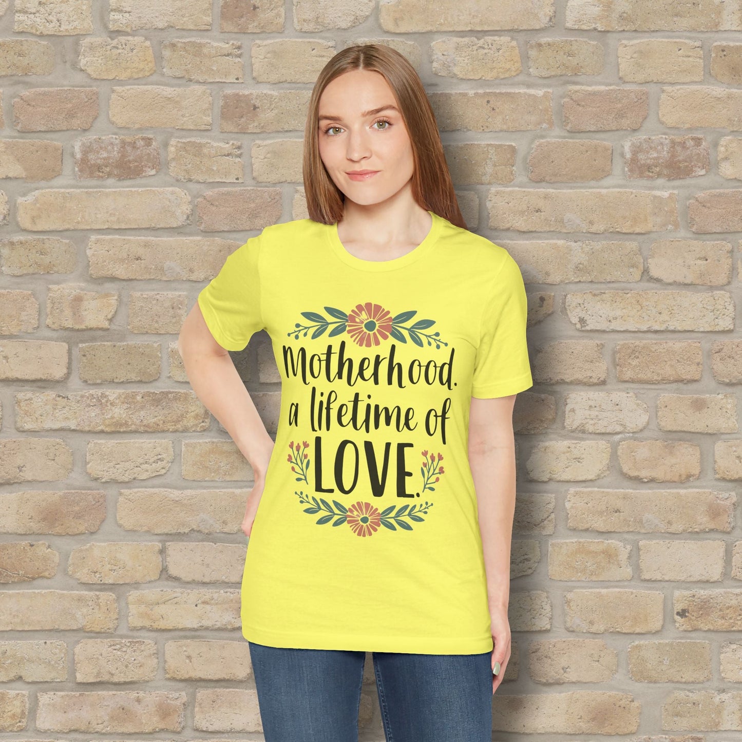Graphic & Text T-Shirts Motherhood – A Lifetime of Love Tee - Vibrant Styles