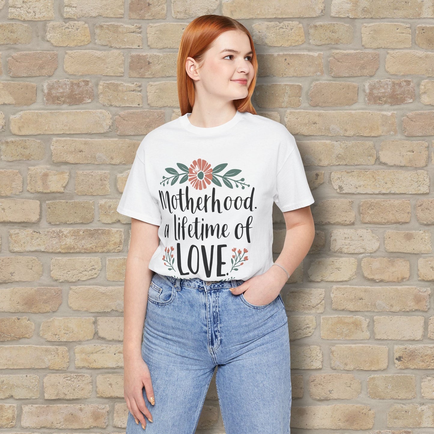 Graphic & Text T-Shirts Motherhood – A Lifetime of Love Tee - Vibrant Styles