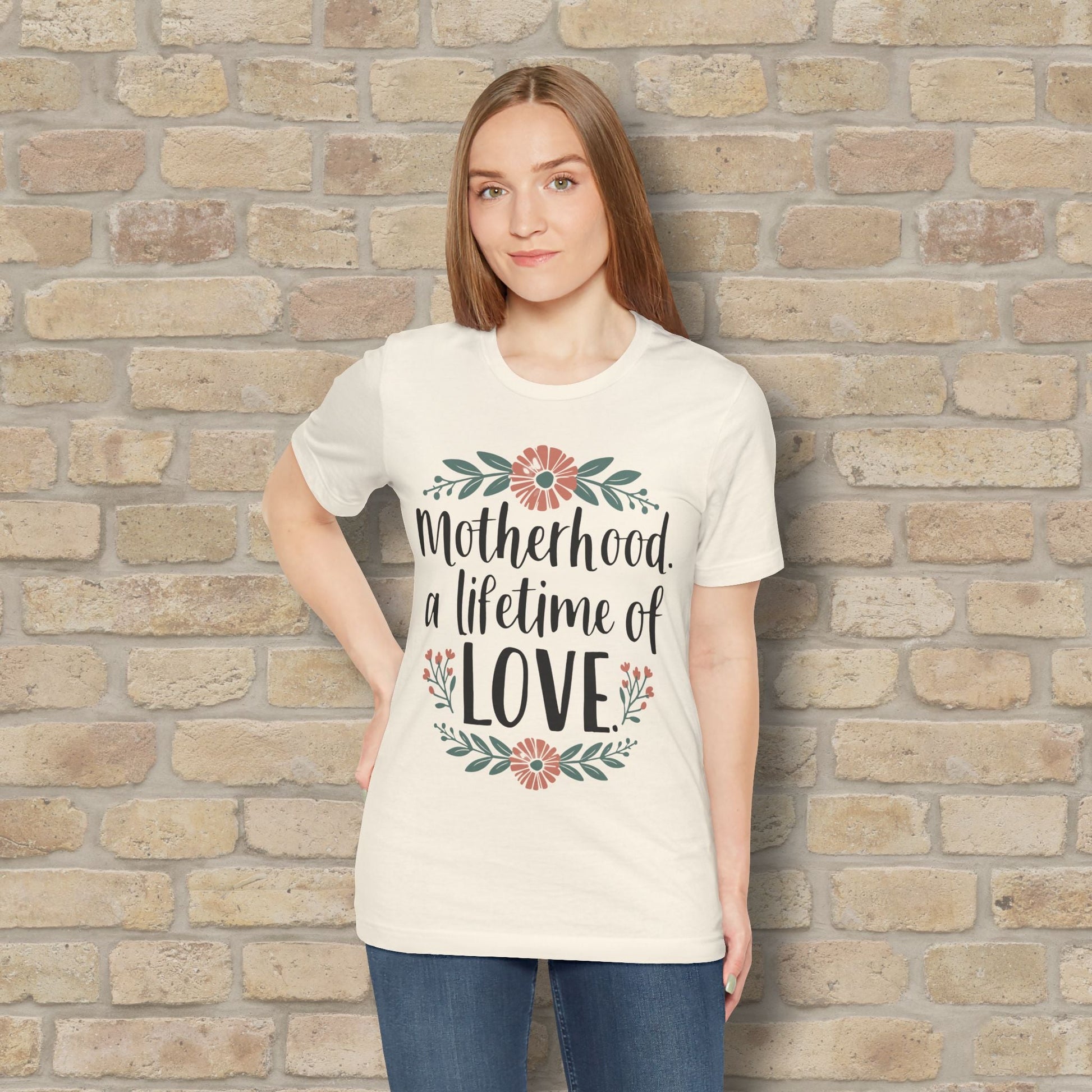 Graphic & Text T-Shirts Motherhood – A Lifetime of Love Tee - Vibrant Styles