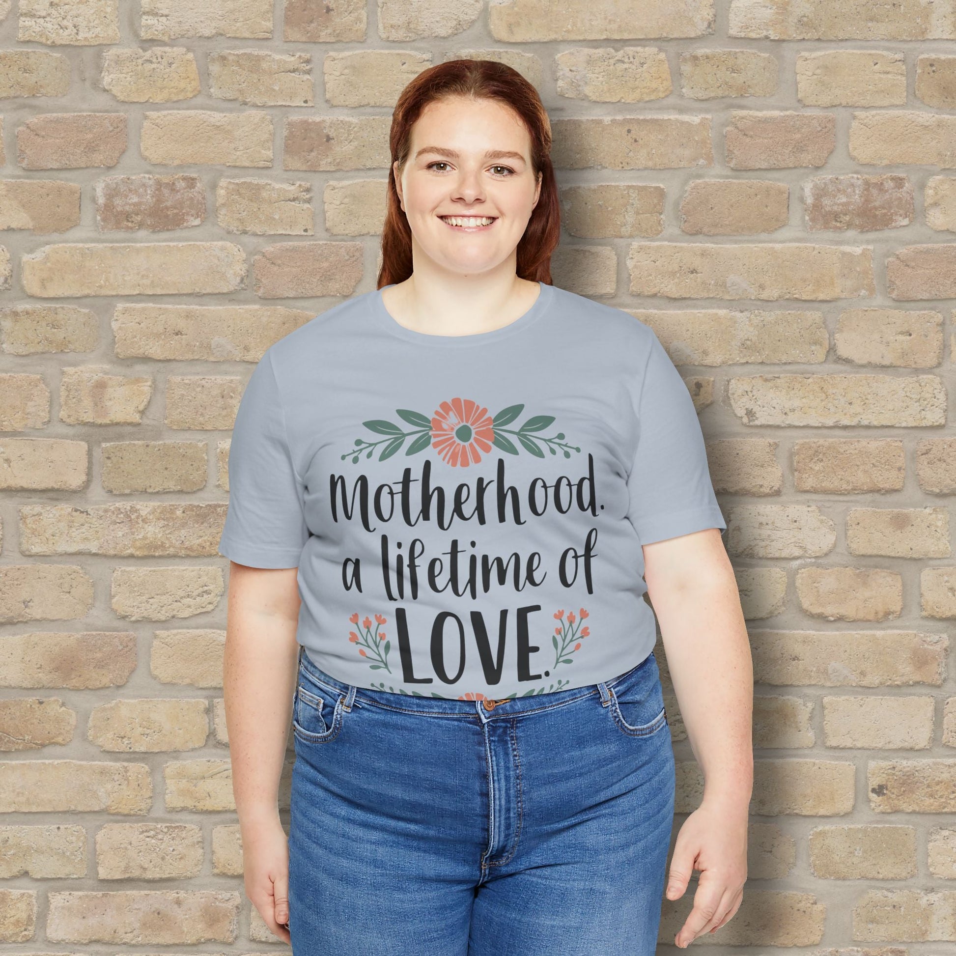 Graphic & Text T-Shirts Motherhood – A Lifetime of Love Tee - Vibrant Styles