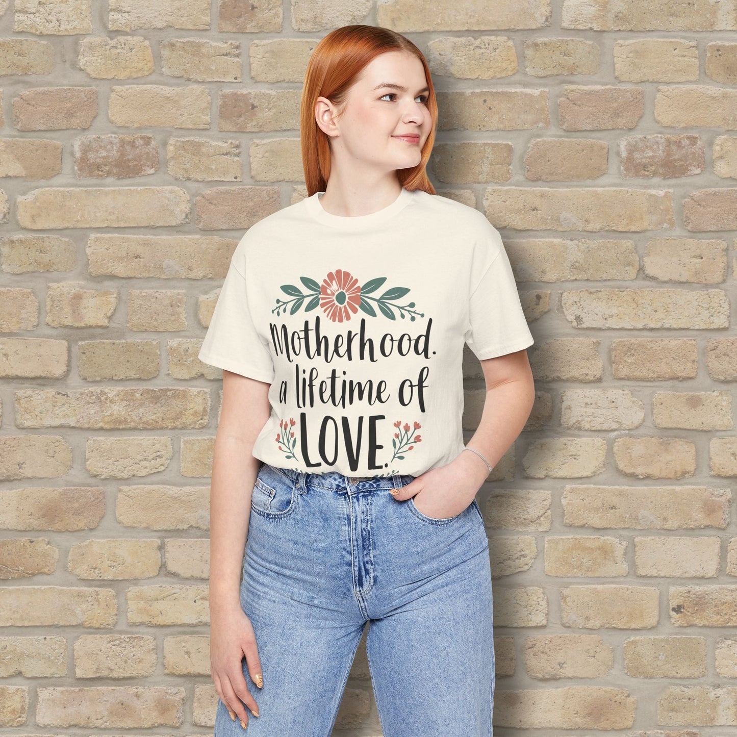 Graphic & Text T-Shirts Motherhood – A Lifetime of Love Tee - Vibrant Styles