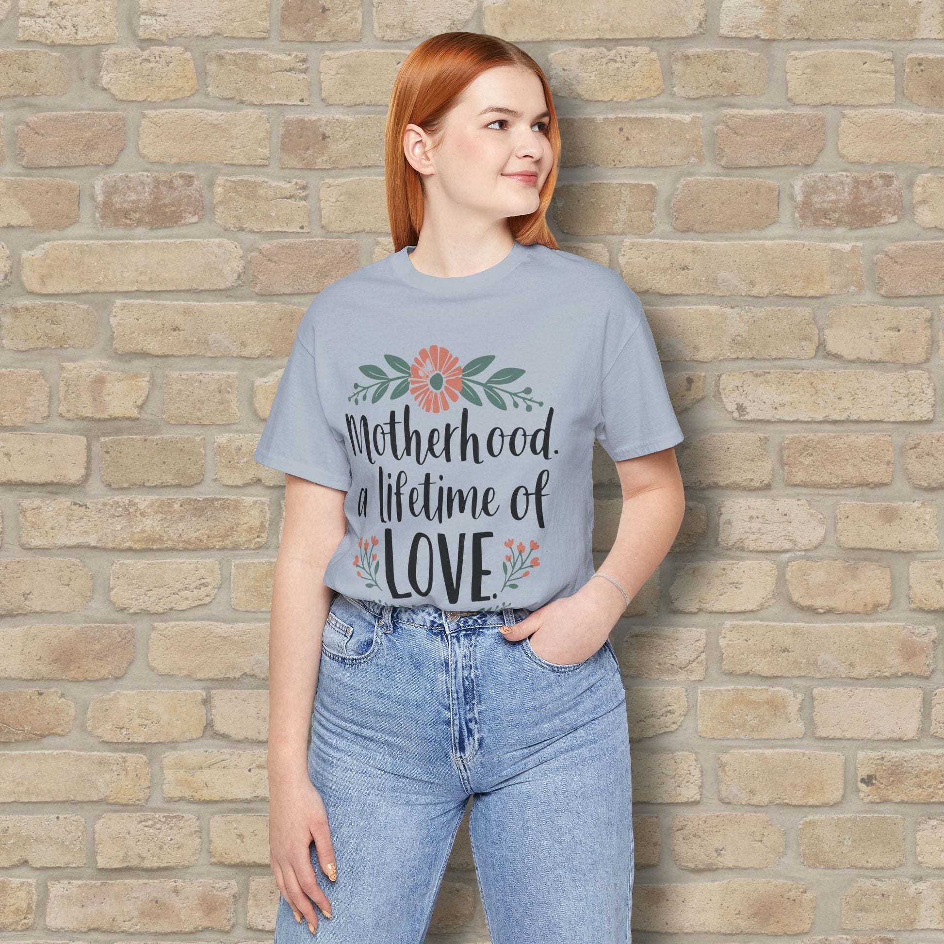 Graphic & Text T-Shirts Motherhood – A Lifetime of Love Tee - Vibrant Styles