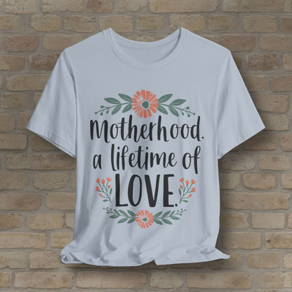 Graphic & Text T-Shirts Motherhood – A Lifetime of Love Tee - Vibrant Styles