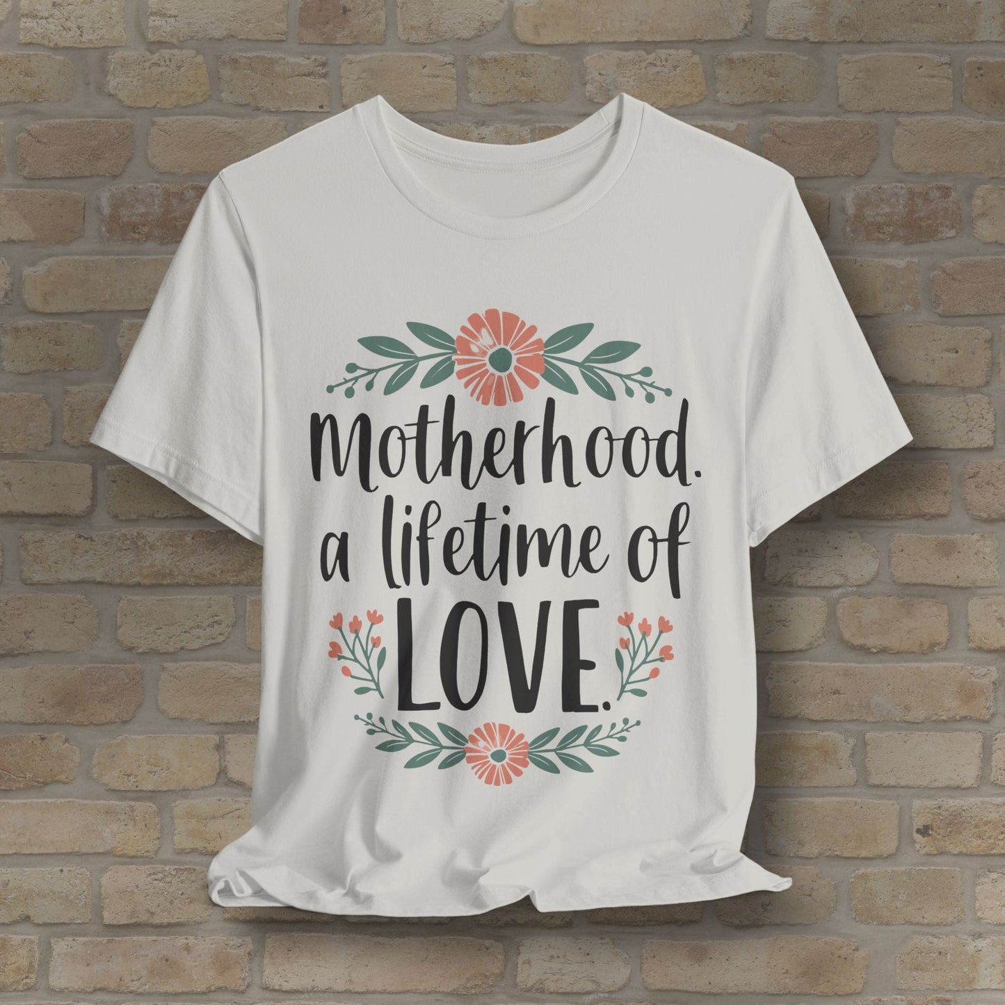 Graphic & Text T-Shirts Motherhood – A Lifetime of Love Tee - Vibrant Styles