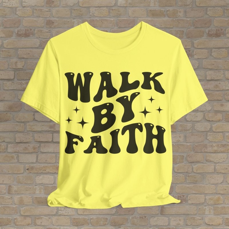 Mostly Text T-Shirts Move With Faith Tee - Vibrant Styles