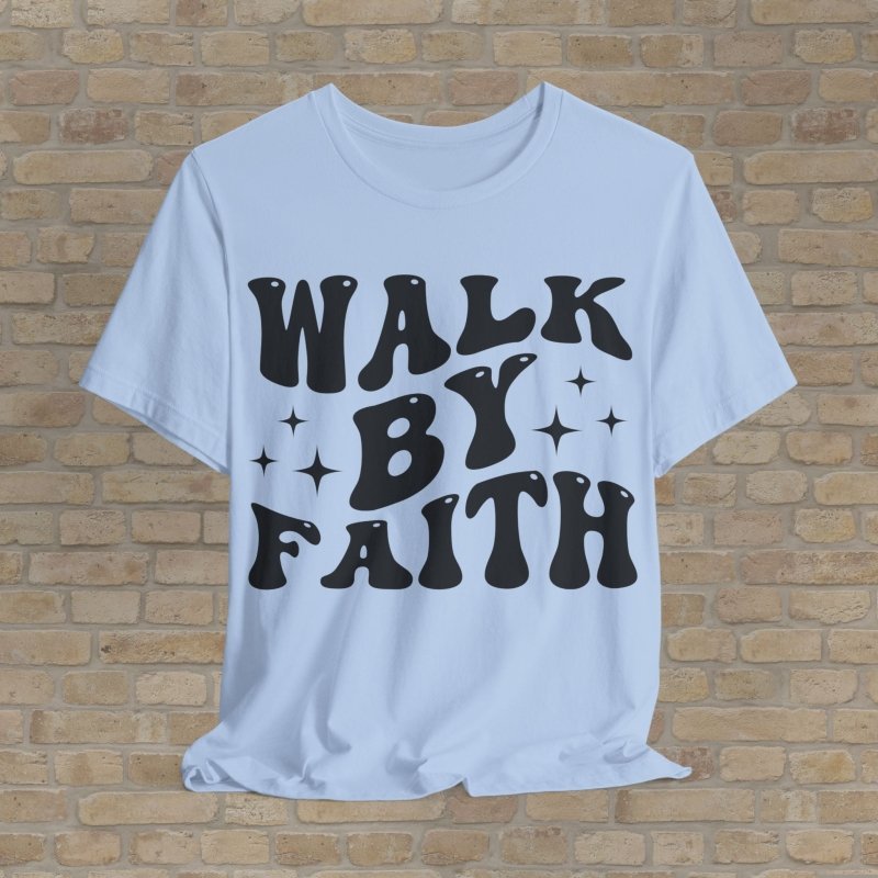 Mostly Text T-Shirts Move With Faith Tee - Vibrant Styles