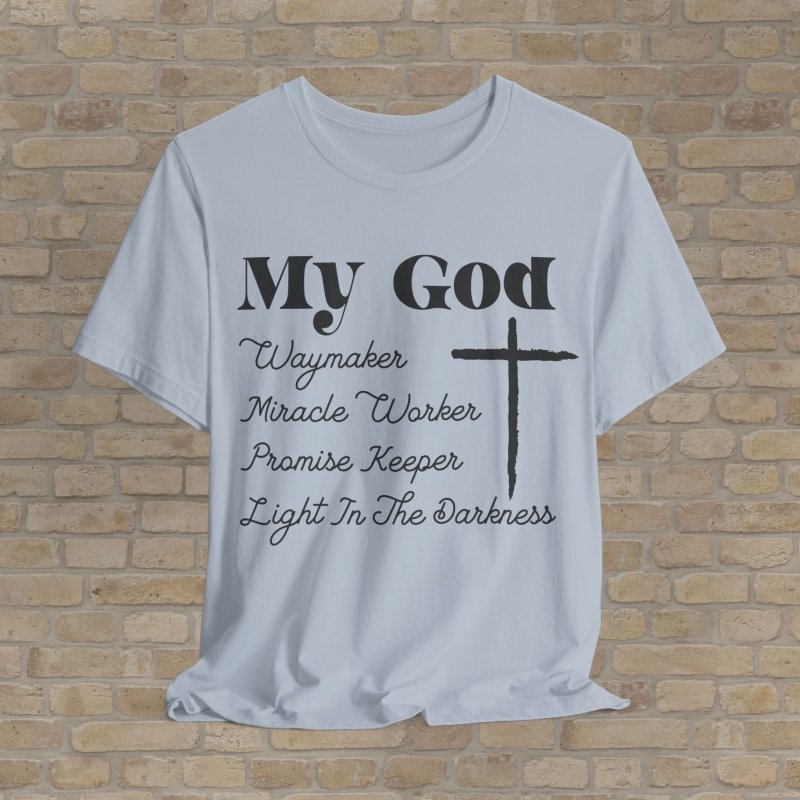 Mostly Text T-Shirts Names of God Tee - Vibrant Styles