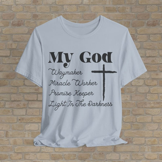 Mostly Text T-Shirts Names of God Tee - Vibrant Styles