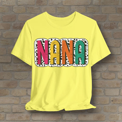 T-Shirt Nana Color Pop Tee - Vibrant Styles