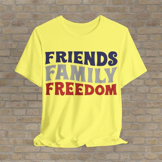 Text Only T-Shirts Patriotic Priorities Tee - Vibrant Styles