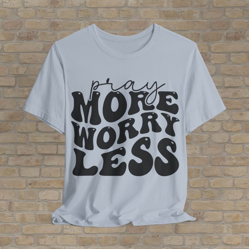 Text Only T-Shirts Prayer Brings Peace Tee - Vibrant Styles