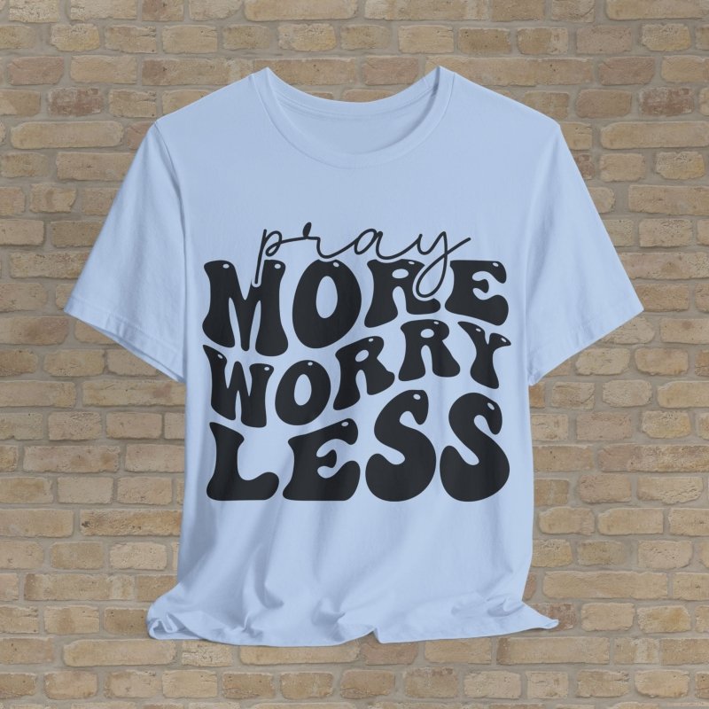 Text Only T-Shirts Prayer Brings Peace Tee - Vibrant Styles