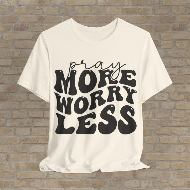 Text Only T-Shirts Prayer Brings Peace Tee - Vibrant Styles