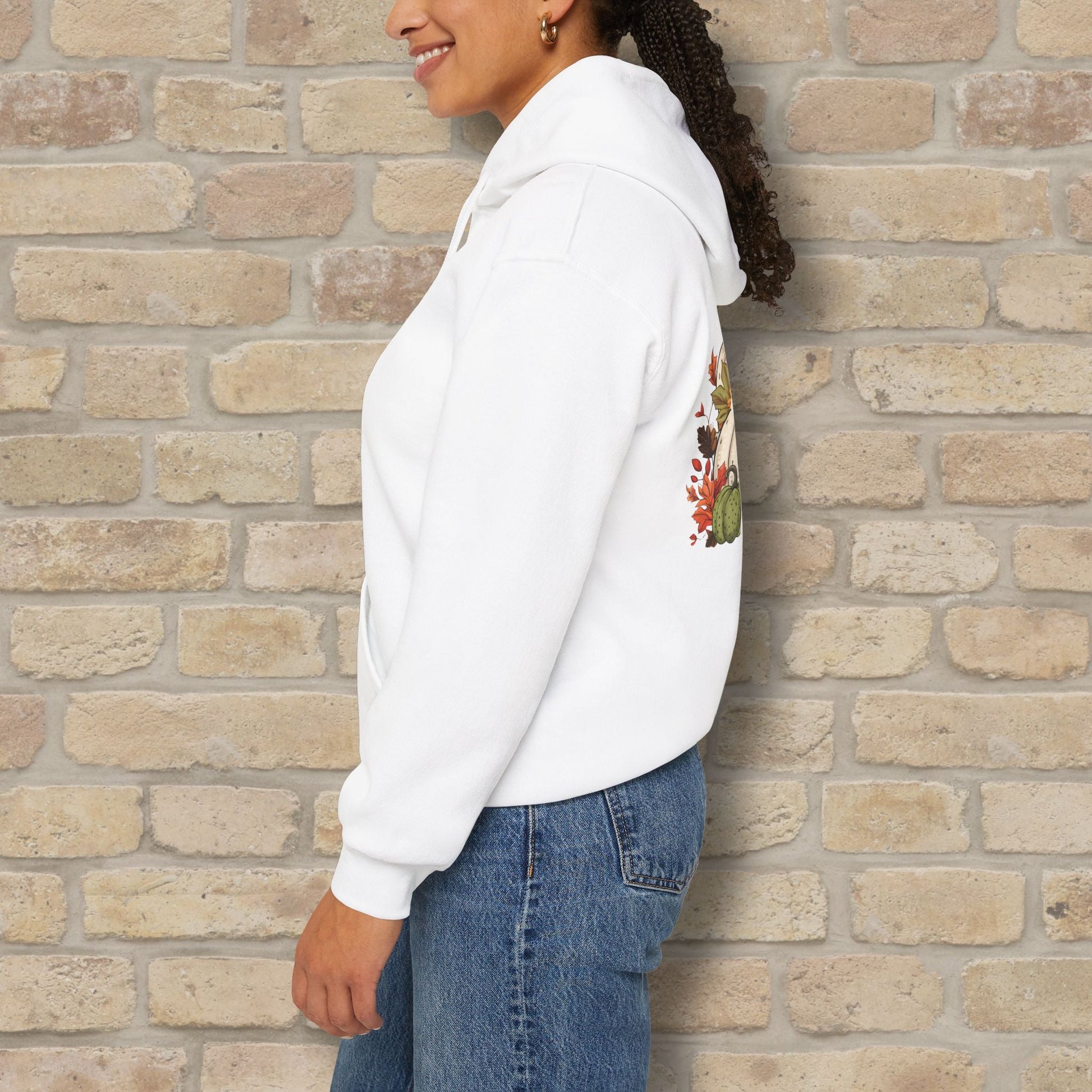 Graphic Only Pumpkins Pullover Hoodie - Vibrant Styles