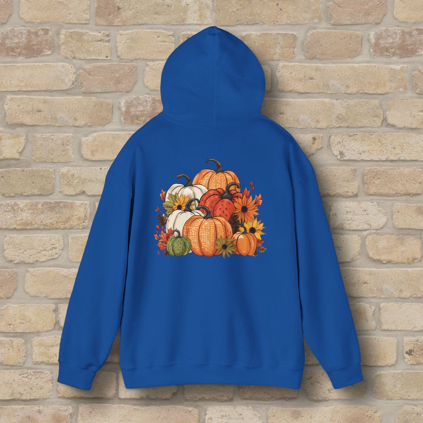Graphic Only Pumpkins Pullover Hoodie - Vibrant Styles