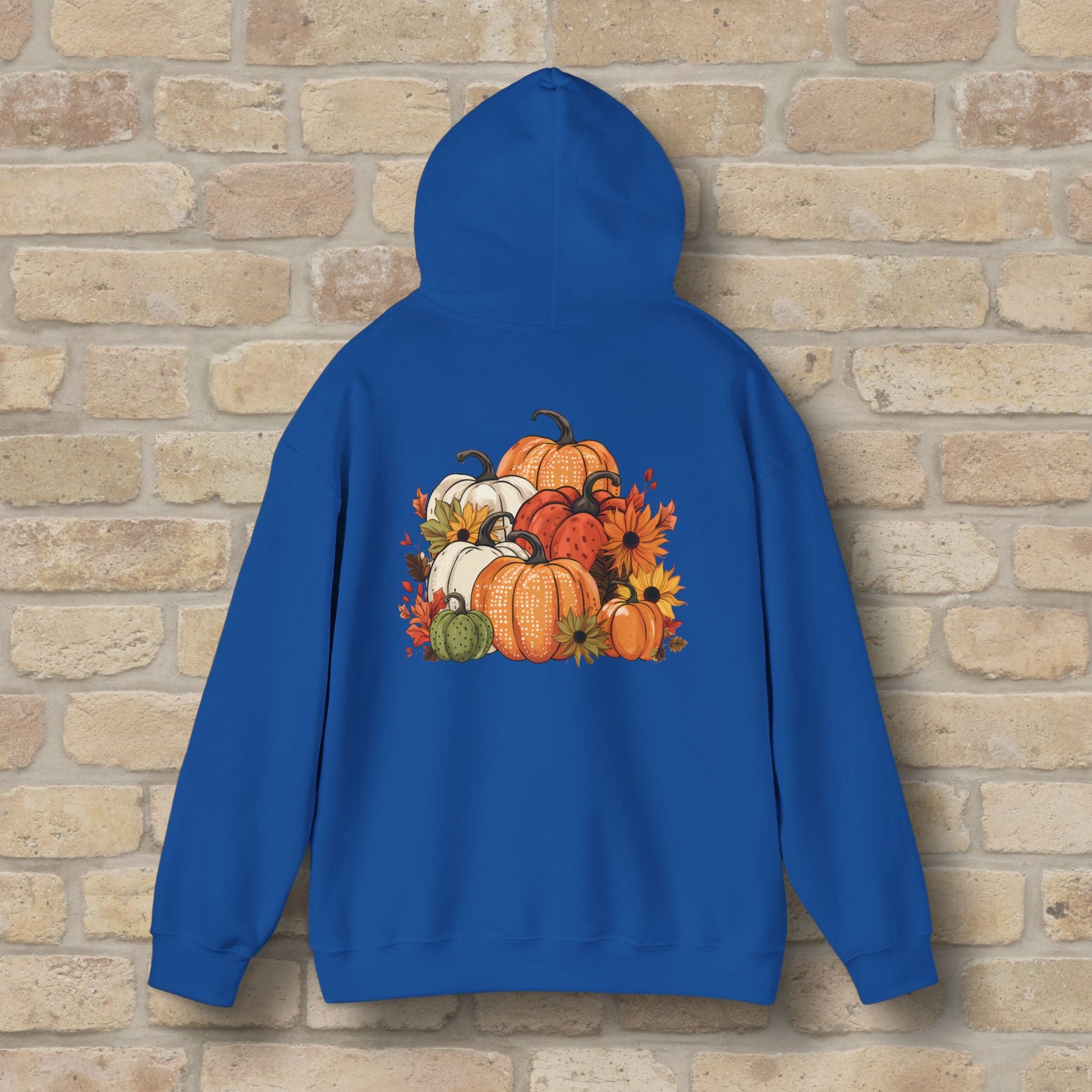 Graphic Only Pumpkins Pullover Hoodie - Vibrant Styles