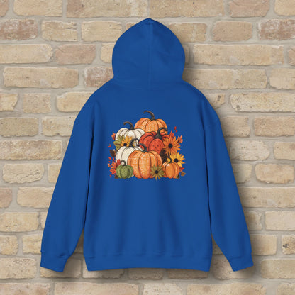 Graphic Only Pumpkins Pullover Hoodie - Vibrant Styles