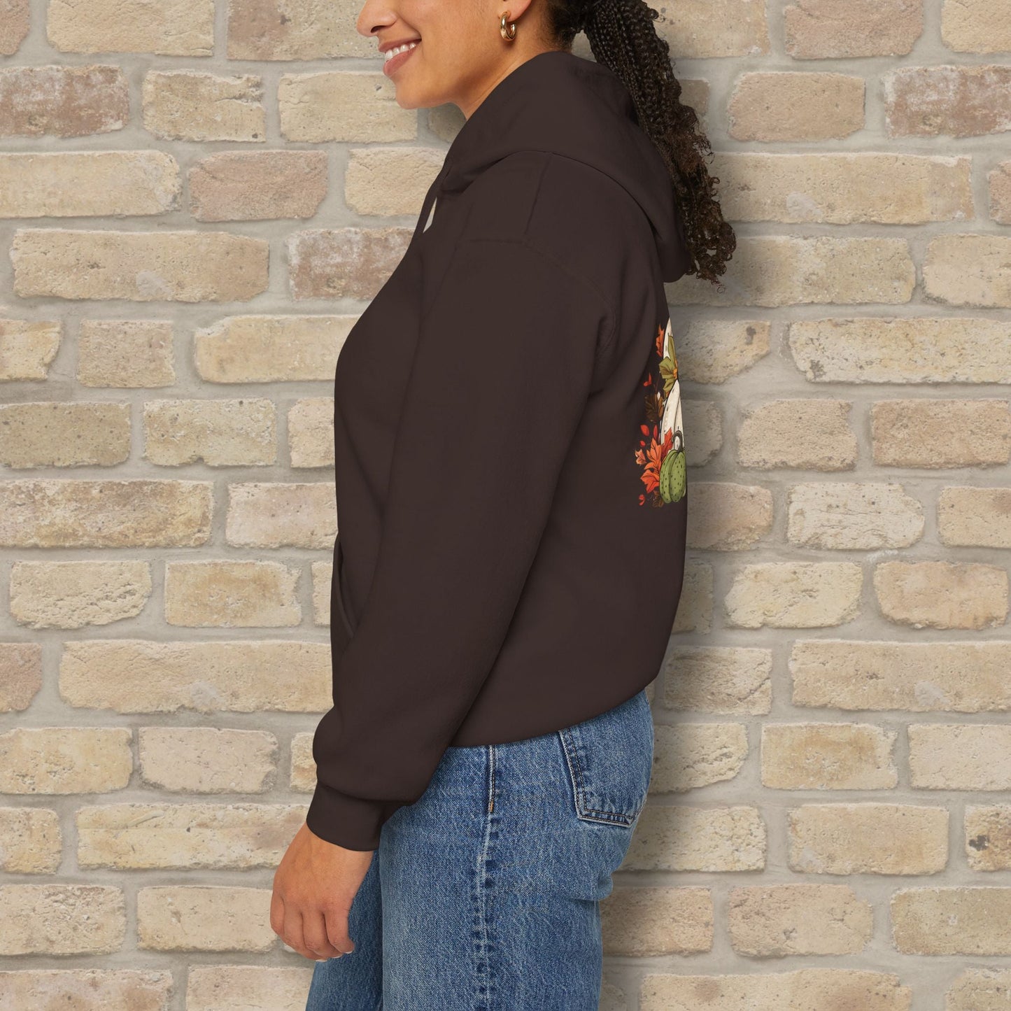 Graphic Only Pumpkins Pullover Hoodie - Vibrant Styles